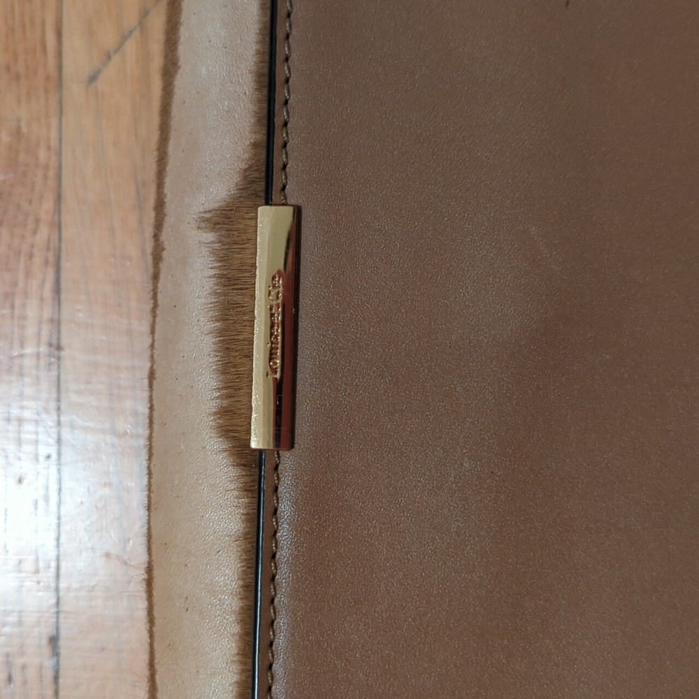 Louise Et Cie calf hair crossbody leather bag - Picture 6 of 12